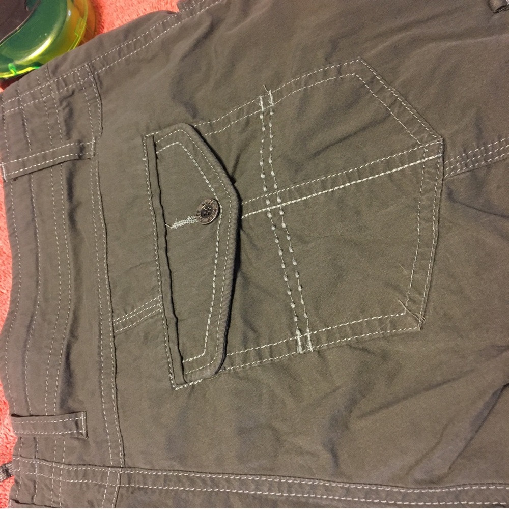 Kuhl Lightweight Cotton/Nylon Hiking Travel Pants/Capris, 4 - Picture 4 of 10